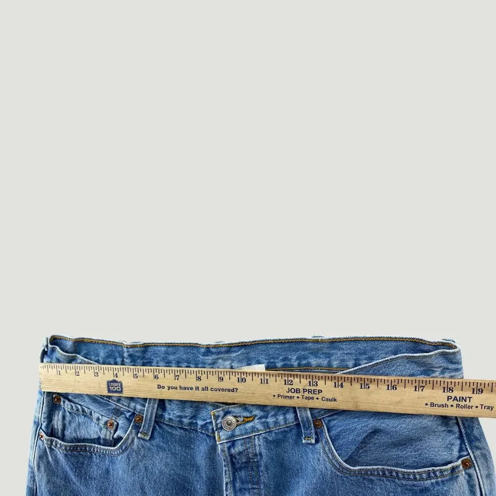 Levi’s 501 Button Fly Jeans Vintage Wash Straight Leg Men’s 40x30 USA